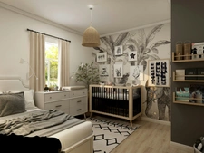 6-room family apartment with a surface area of 118 m² with loggia and underground parking – DPE A – Prestigious residence in the heart of Puteaux