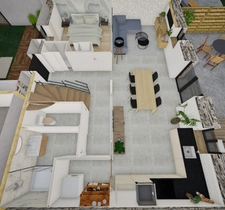 Maison à rénover, 105m2 sur terrain clos de 670 m2, SAINT MARTIN SUR OUST (56200)