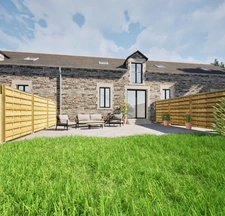 Longère à rénover, 94m2 sur terrain clos de 630 m2, SAINT MARTIN SUR OUST (56200)