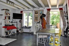 Maison en pierres, 2 chambres avec jardin