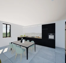 Longère à rénover, 94m2 sur terrain clos de 630 m2, SAINT MARTIN SUR OUST (56200)