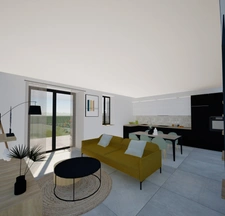 Longère à rénover, 94m2 sur terrain clos de 630 m2, SAINT MARTIN SUR OUST (56200)