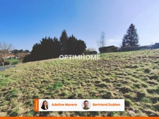 EXCLUSIVITE / Très beau terrain viabilisé 1170 m² /  63520 ESTANDEUIL
