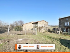 *** EXCLUSIVITE COUP DE COEUR *** ANCIEN CORPS DE FERME AVEC MAISON, DEPENDANCES ET TERRAINS