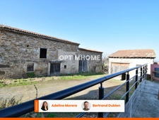 *** EXCLUSIVITE COUP DE COEUR *** ANCIEN CORPS DE FERME AVEC MAISON, DEPENDANCES ET TERRAINS