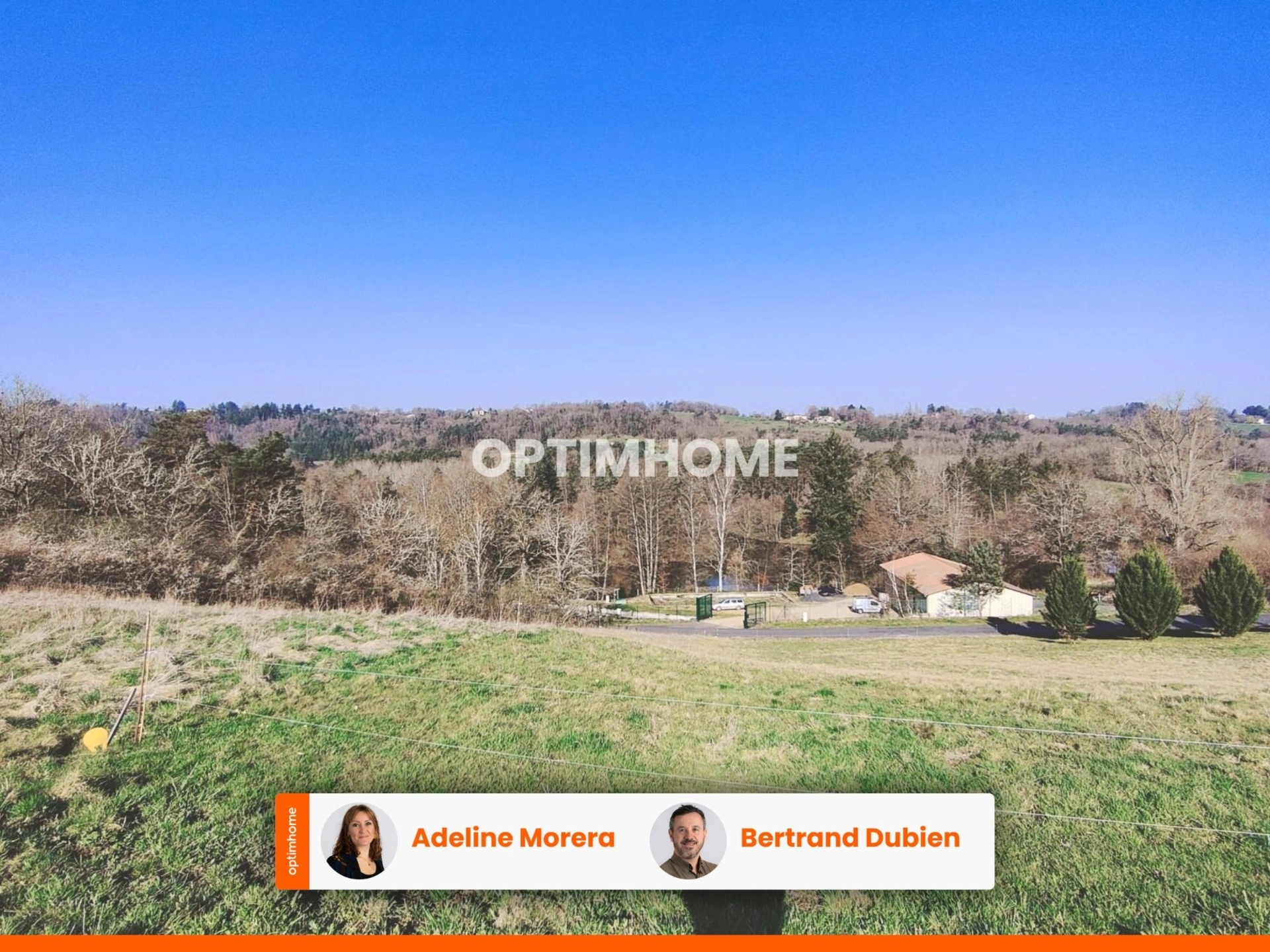 EXCLUSIVITE / Très beau terrain viabilisé 1170 m² / 63520 ESTANDEUIL · 49 460 €
