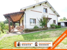 *** EXCLUSIVITE *** GRANDE MAISON 5 CHAMBRES TERRASSE COUVERTE VERANDA GRAND TERRAIN *** TREZIOUX 63590 ***