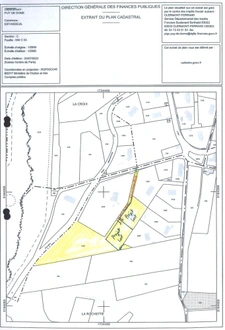 EXCLUSIVITE / Très beau terrain viabilisé 1170 m² /  63520 ESTANDEUIL