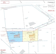 EXCLUSIVITE / Très beau terrain viabilisé 1170 m² /  63520 ESTANDEUIL