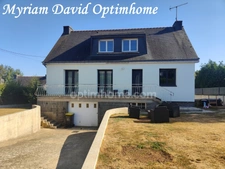 Maison familiale rénovée 128 m² – 5 chambres – Sous-sol complet – Rostrenen