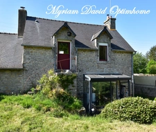 Mellionnec – Maison rénovée avec jardin, à deux pas du bourg