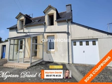 🏡 Maison 2 chambres, jardin ROSTRENEN (22)