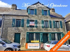 Maison de caractère 5 chambres – Jardin - T1- Coeur de Rostrenen
