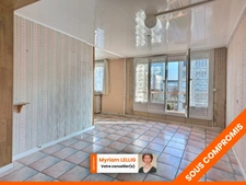 * SOUS OFFRE * Appartement 2 pcs avec cave et garage - EVREUX Quartier Navarre / IUT (27) 