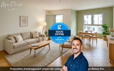 LYON 7 - Appartement T3 rénové avec balcon / Grand garage en sous sol