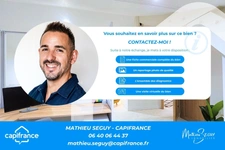 Très bel appartement T3 à COURZIEU en rez de jardin ! 