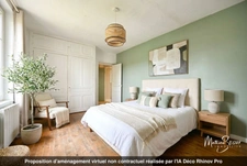 Maison P5 dans un environnement campagne à St Pierre la Palud