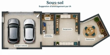 ORLIENAS - Maison P5 sur sous sol complet!