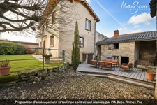 MILLERY – Beau potentiel pour cette maison P7 avec jardin, sous-sol et dépendances