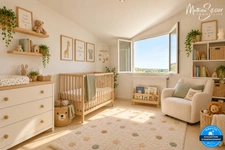 THURINS : Maison P7 avec Vue panoramique exceptionnelle sur les Vallons du Lyonnais