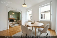 Ancienne maison du menuisier avec son atelier au coeur du village de Millery