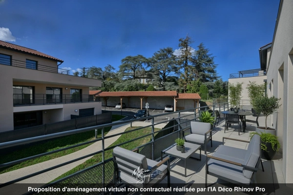 Découvrez ce superbe appartement 4 pièces avec terrasse - élégant, lumineux et convivial !