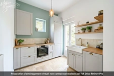 COEUR DE VERNAISON : Maison de village P4 duplex au coeur d'un magnifique parc classé