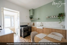 Ancienne maison du menuisier avec son atelier au coeur du village de Millery