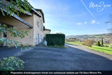 Très bel appartement T3 à COURZIEU en rez de jardin ! 