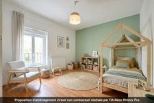COEUR DE VERNAISON : Maison de village P4 duplex au coeur d'un magnifique parc classé