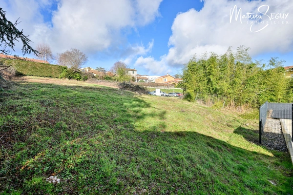 Maison individuelle à bâtir sur un terrain de 347 m² POLLIONNAY (69)