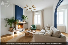 Ancienne maison du menuisier avec son atelier au coeur du village de Millery