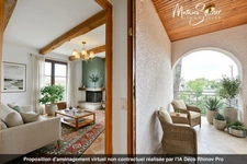 Grande maison P7 sur un grand terrain au coeur de SAINT JEAN DE TOUSLAS