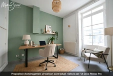 Ancienne maison du menuisier avec son atelier au coeur du village de Millery