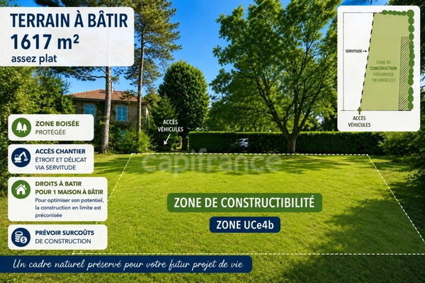 Grand terrain à bâtir technique à JONAGE