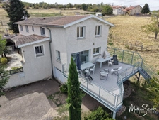 THURINS : Maison P7 avec Vue panoramique exceptionnelle sur les Vallons du Lyonnais