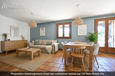 Grande maison P7 sur un grand terrain au coeur de SAINT JEAN DE TOUSLAS