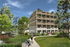 Appartement en rez de jardin de 67.91m² 3 pièces avec jardin de 71,56m² -  SAINT GENIS LAVAL (69)