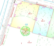 En exclusivité, terrain à vendre de 852 m² 
