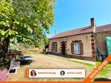 Maison plain pied 2 chambres - Grange - 7000m² terrain