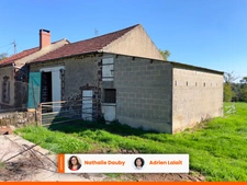Maison plain pied 2 chambres - Grange - 7000m² terrain