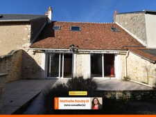 Maison de bourg, avec charmant jardin clos de mur, 88m²