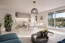 Spacieux appartement 3 chambres de 81m2 avec grande terrasse.
