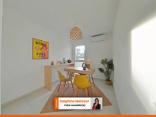 Spacieux appartement 3 chambres de 82m2 avec grande terrasse et jardin.