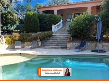 LORGUES — Propriété Provençale d'exception, vue panoramique, T2 indépendant & piscine