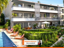 Appartement haut de gamme avec terrasse, à Saint-Tropez centre