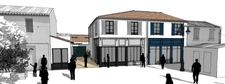 Dpt Charente Maritime (17), à vendre DOLUS D'OLERON Emplacement N°1 Local commercial Neuf de 141,20m²