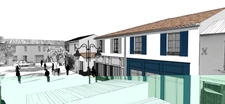 Dpt Charente Maritime (17), à vendre DOLUS D'OLERON Emplacement N°1 Local commercial Neuf de 141,20m²