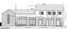 DOLUS D'OLERON (17), Emplacement N°1 A Vendre immeuble Neuf RDC local commercial 160m² Etage appart T3 76m²