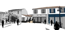 Dpt Charente Maritime (17), à vendre DOLUS D'OLERON Emplacement N°1 Local commercial Neuf de 141,20m²